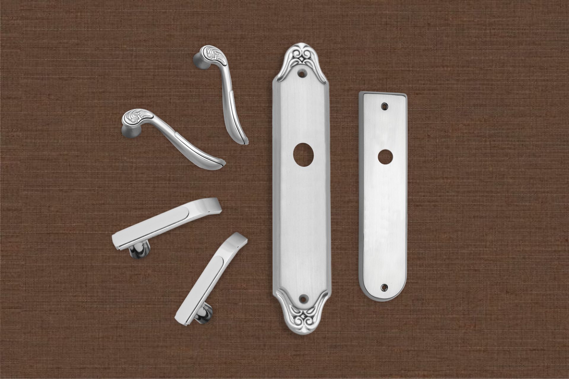 Zinc Casted Lever Plates & Handles