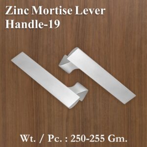 Zinc Mortice Handle 19