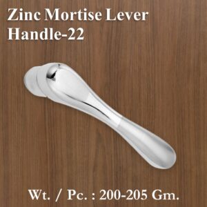 Zinc Mortice Handle 22