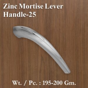 Zinc Mortice Handle 25