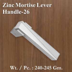 Zinc Mortice Handle 26