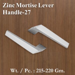 Zinc Mortice Handle 27