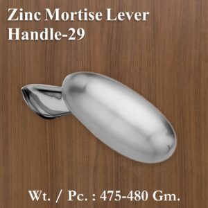Zinc Mortice Handle 29