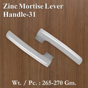 Zinc Mortice Handle 31