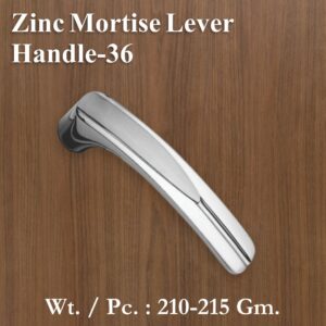 Zinc Mortice Handle 36