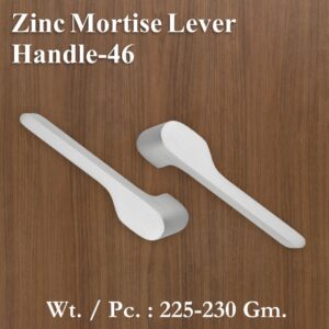 Zinc Mortice Handle 46