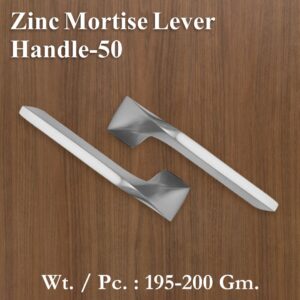 Zinc Mortice Handle 50