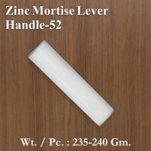 Zinc Mortice Handle 52