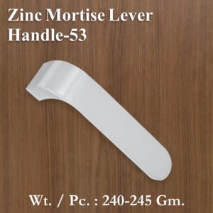 Zinc Mortice Handle 53