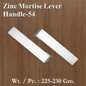 Zinc Mortice Handle 54