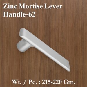 Zinc Mortice Handle 62