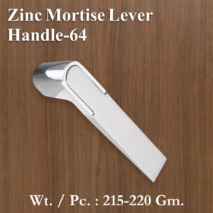 Zinc Mortice Handle 64