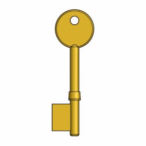 16 MM Brass Key