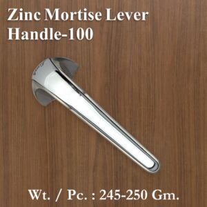 Zinc Mortice Handle 100
