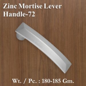 Zinc Mortice Handle 72