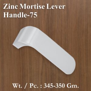 Zinc Mortice Handle 75