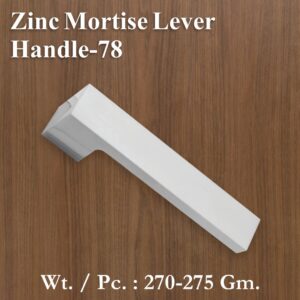 Zinc Mortice Handle 78
