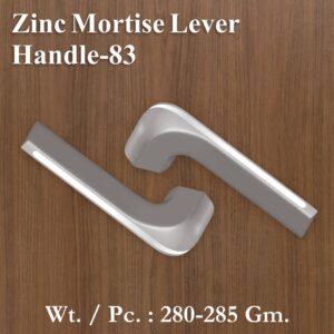 Zinc Mortice Handle 83