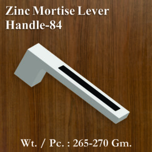 Zinc Mortice Handle 84