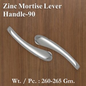 Zinc Mortice Handle 90