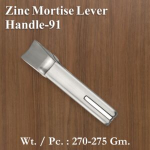 Zinc Mortice Handle 91