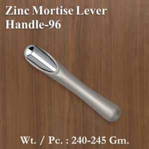Zinc Mortice Handle 96