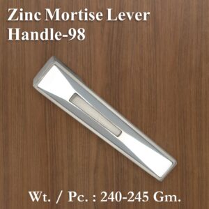 Zinc Mortice Handle 98