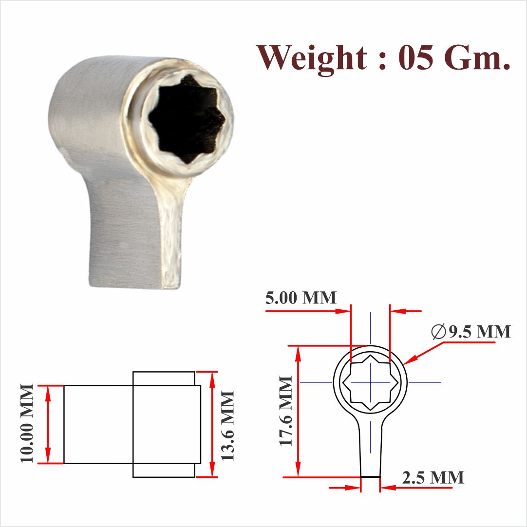 Follower/Spindle Bush For 2 Lever Lock