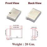 Dead Head for UPVC-Aluminium Door Lock