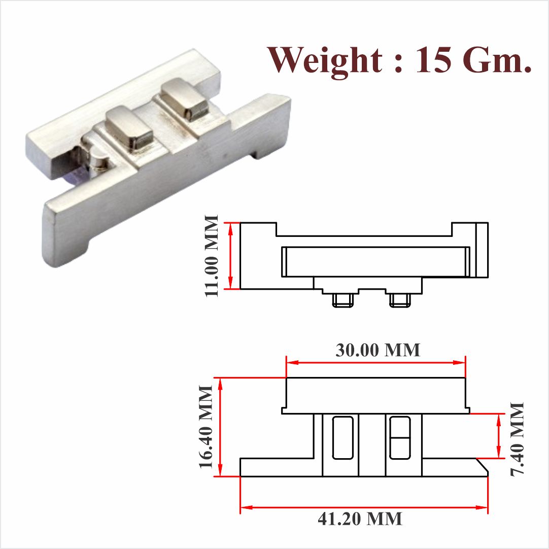 Internal Part for UPVC-Aluminium Door Lock