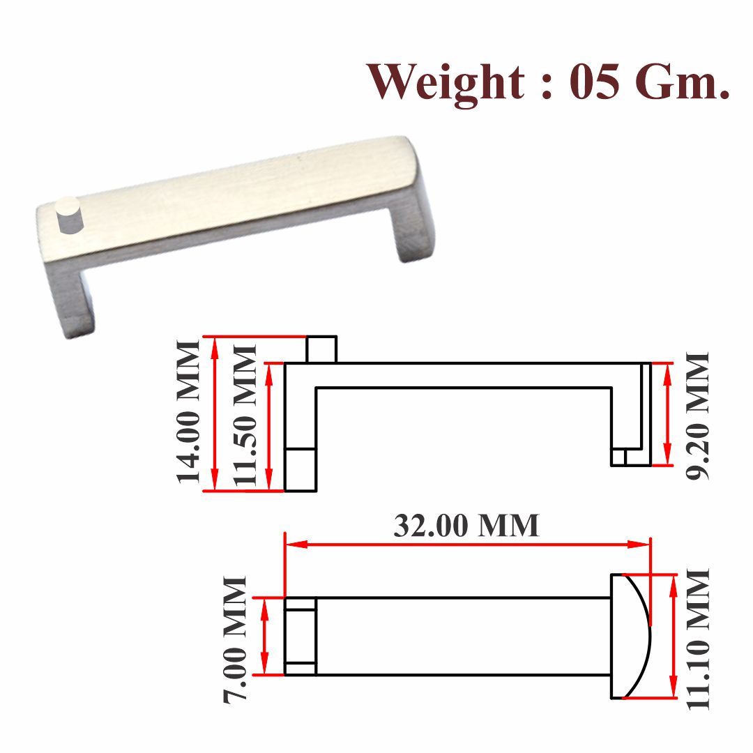 Internal Part 05 for UPVC-Aluminium Door Lock