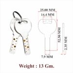 MS & Zinc Key For Cupboard Lock