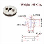 MS & Zinc Drive Bush For Cupboard Lock