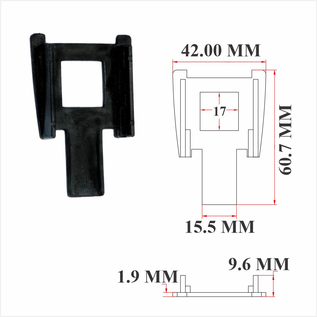 Internal Plastic Part For Cupboard Lock