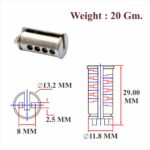 MS & Zinc Tumbler for 23 MM Cylinder Body