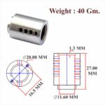 MS & Zinc Cylinder Body 20x27MM