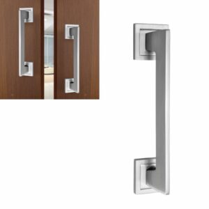 Zinc alloy pull handles for doors